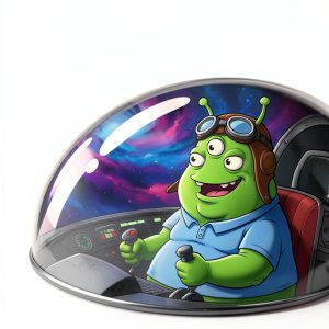 The Galaxy of Comedy: A Hilarious Space Adventure for Kids-0