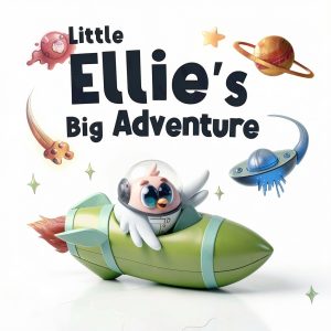 Ellie The Chick Space Adventure Book 8 - Kids Reader by XYZ Press-0