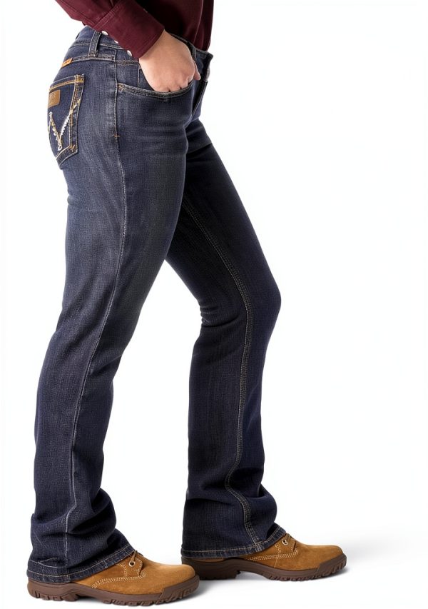 Wrangler Riggs Workwear Women's FR Retro Mae Boot Cut Jean-1