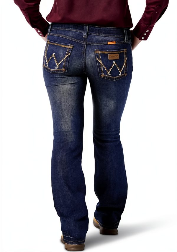 Wrangler Riggs Workwear Women's FR Retro Mae Boot Cut Jean-2